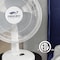 Proaira 16-inch Oscillating Table Fan w/Adjustable Tilt, 3 Speed Control, White DF16W - alternate 4